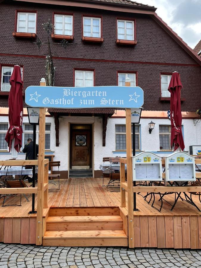 Gasthof Zum Stern บัดบรึคเคนเนา ภายนอก รูปภาพ